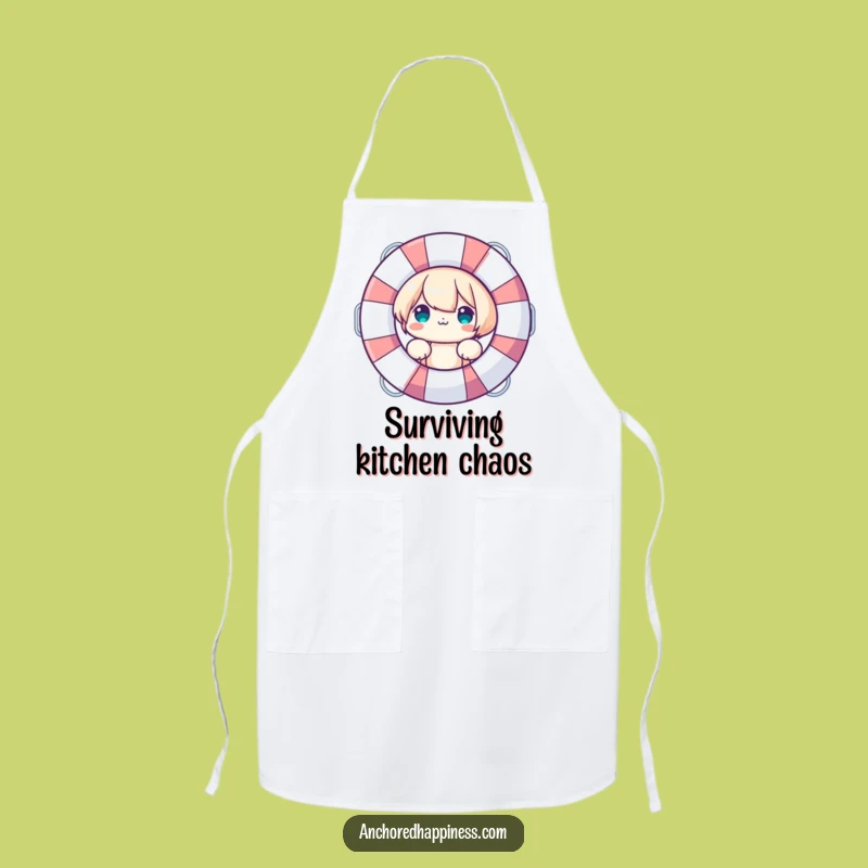 Funny Life Saver Chef Apron - Cook Safely with this Funny Gift