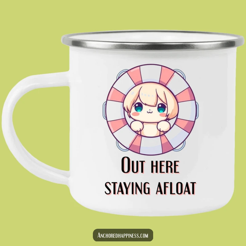 Funny Camp Safety Mug - Stay Secure by the Fire Funny Gift