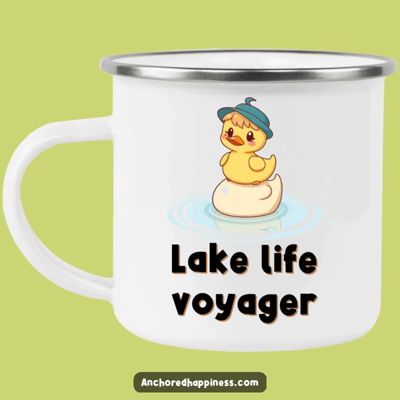 Funny Ducky Balance Camping Mug - Your Whimsical Outdoor Buddy!
