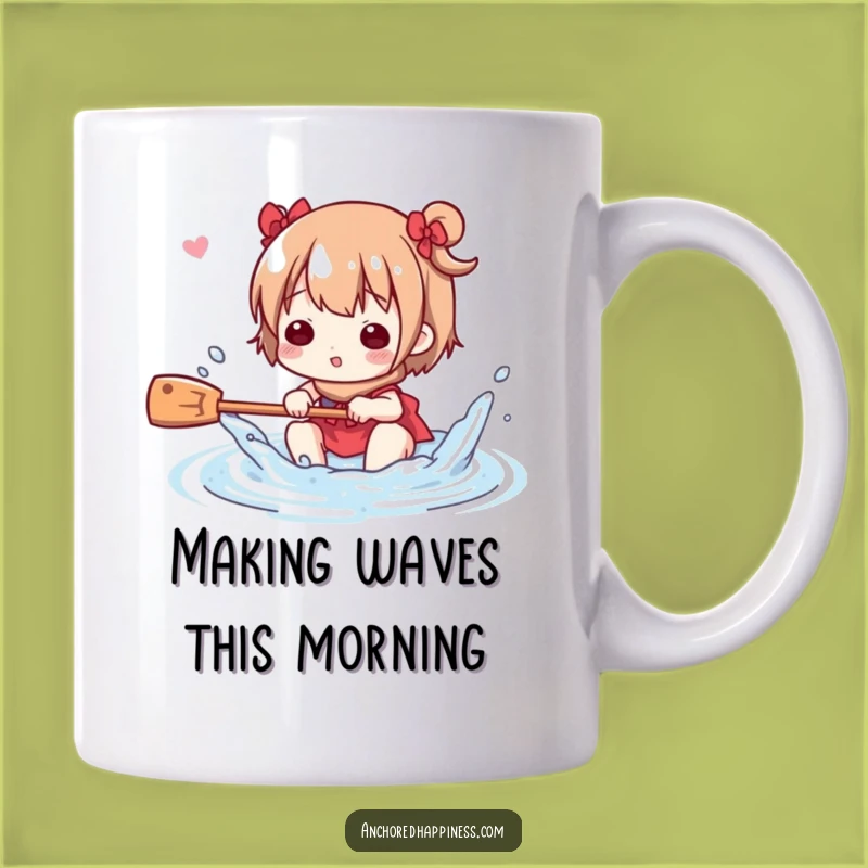 Funny Water Splash Character Mug - Funniest Gift for Water Lovers