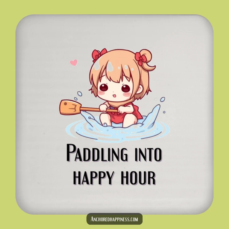 Funny Water Buddy Coaster - Protect Surfaces with this Funny Gift