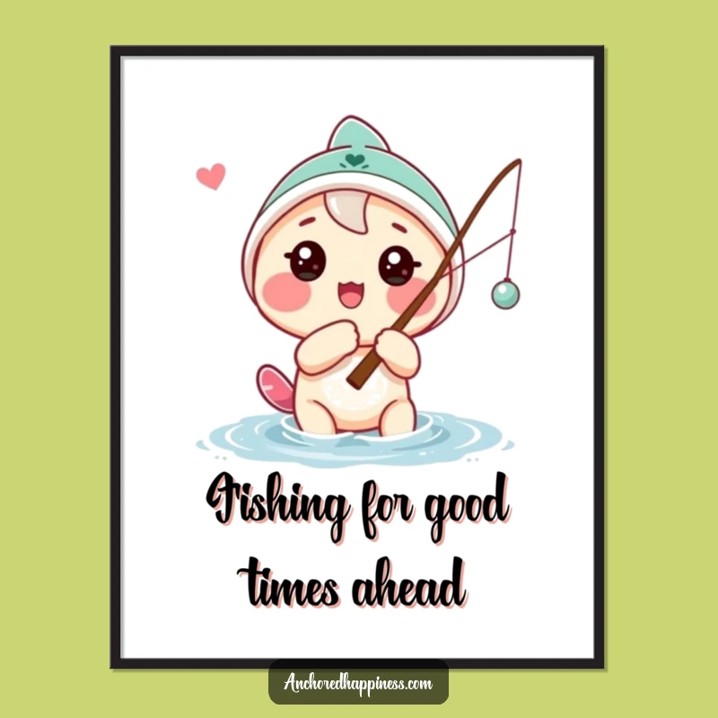 Free Printable Fishing Wall Art Funny Downloadable Decor
