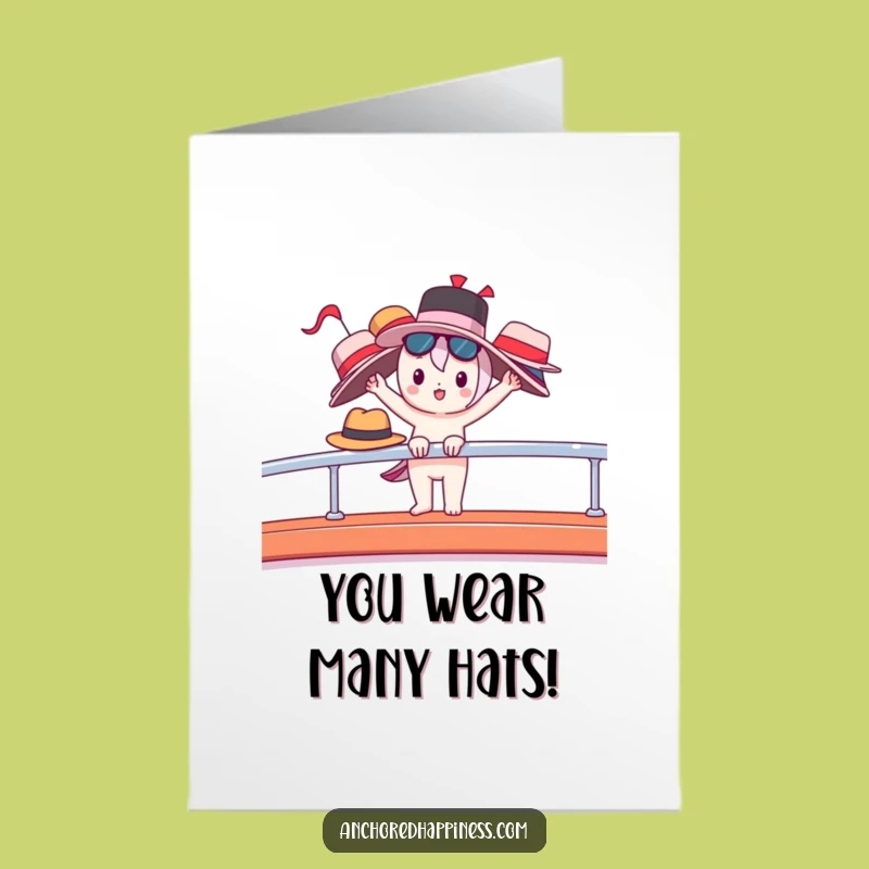 Free Printable Congrats Card: Multitalented Kawaii Character Succeeds