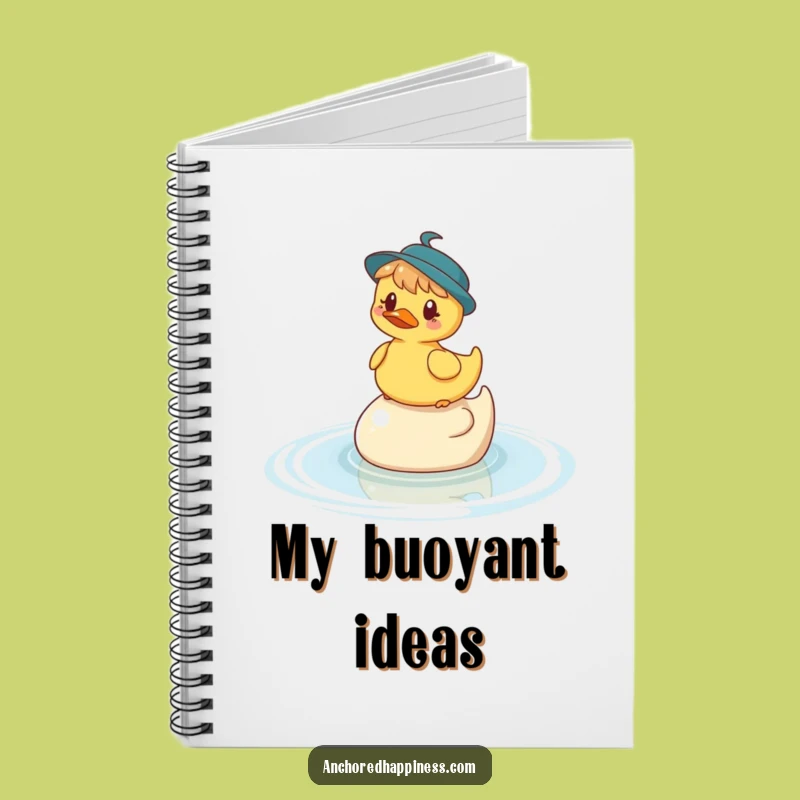 Funny Ducky Balance Notebook - Jot Down Ideas with Whimsical Character Fun!