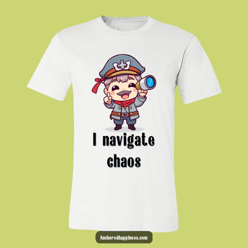 Funny Captain Spyglass T-Shirt - Ultimate Hilarious Nautical Adventure Tee