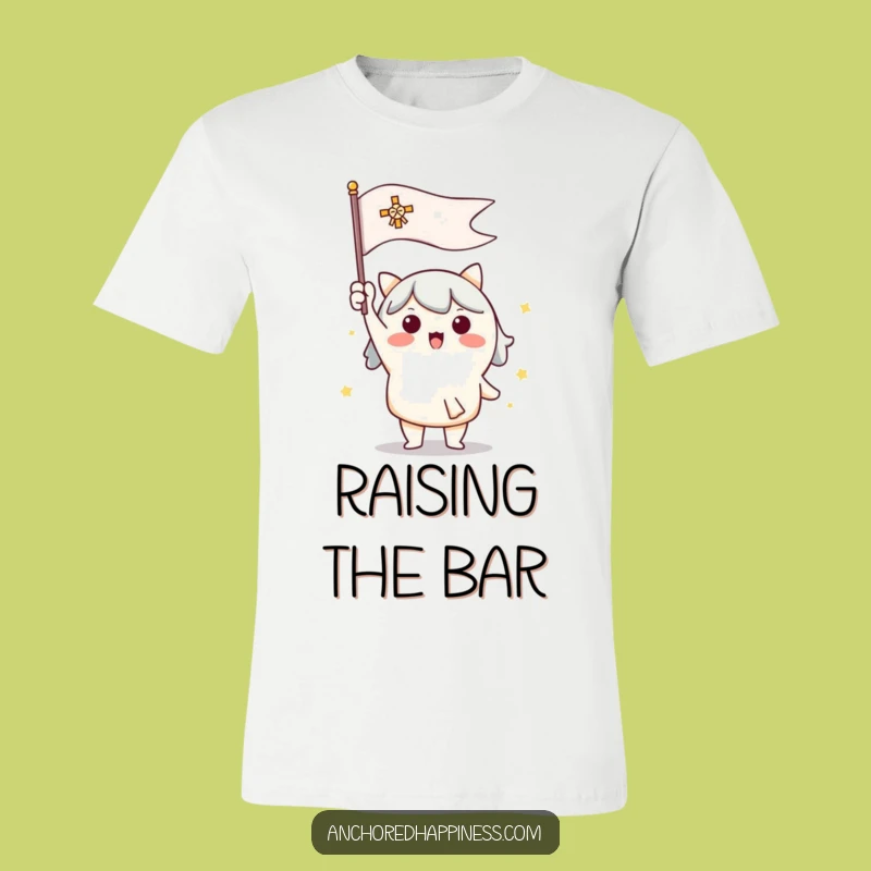 Funny Enthusiastic Signal T-Shirt - Cute Character's Go-Getter Gift