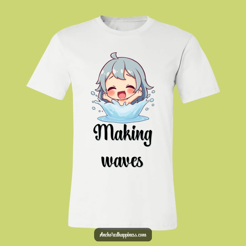 Funny Splashing Fun T-Shirt - Wear Your Delightful Water Play