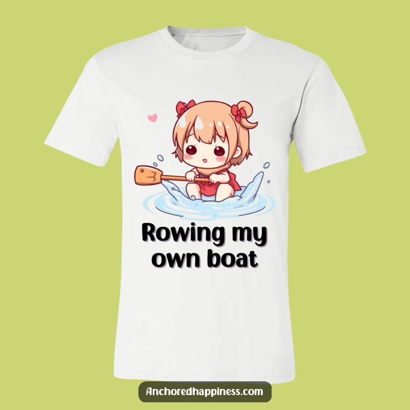 Funny Splashing Character Tee - Your Go-To Funny Gift for Fun Times