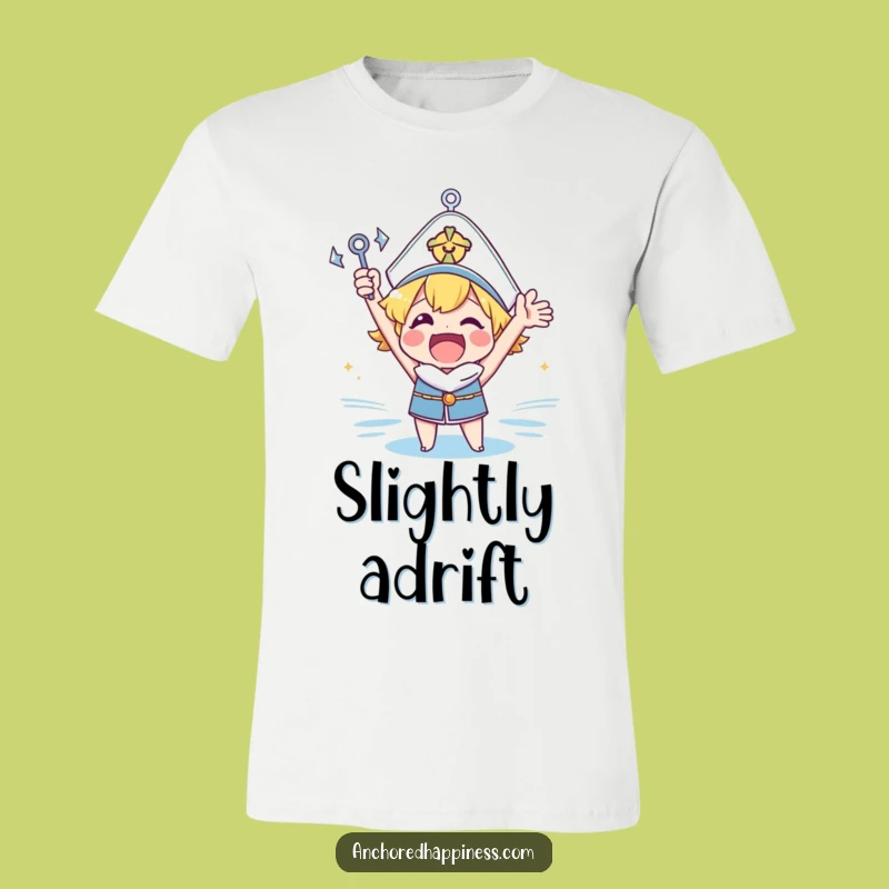 Funny Anchor Cheer T-Shirt - Express Your Excitement with Nautical Humor