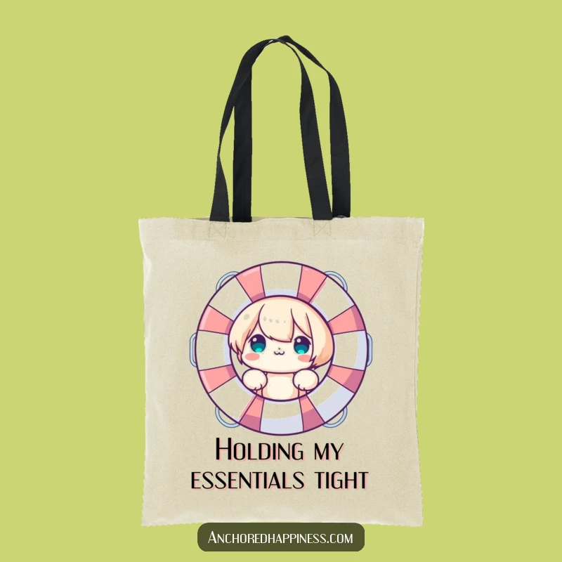 Funny Life Preserver Tote Bag - Carry Your Essentials Funny Gift!